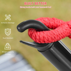 Cadru pentru hamac Outsunny 84A-166 (Black) Thumb