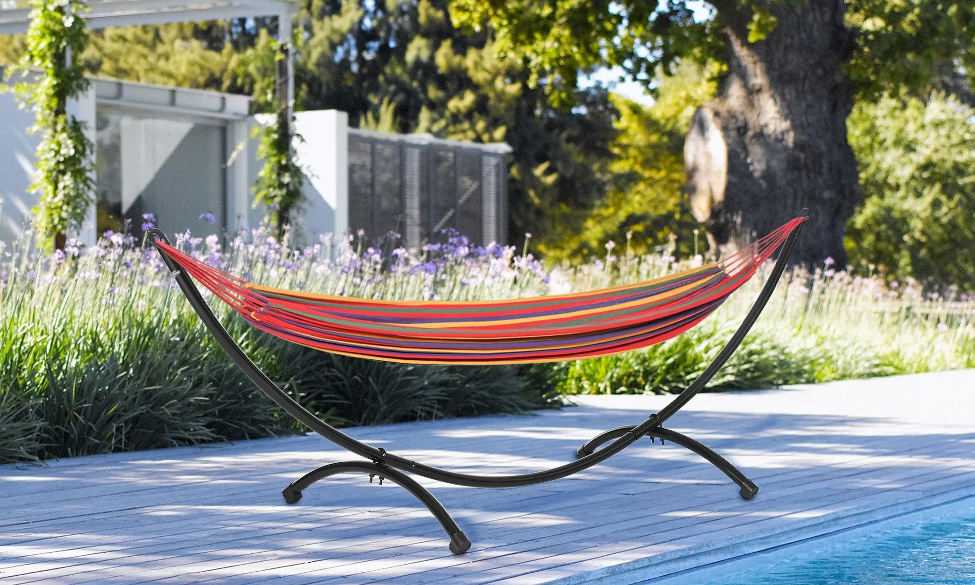 Cadru pentru hamac Outsunny 84A-166 (Black) - 10