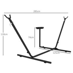 Suport cadru hamac Outsunny 84A-306V00BK (Black) Thumb