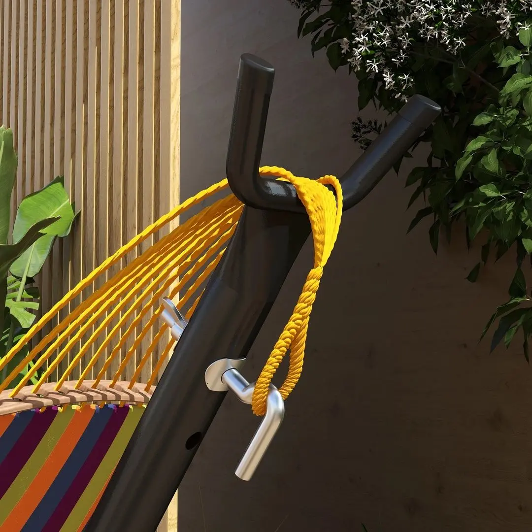 Suport cadru hamac Outsunny 84A-306V00BK (Black)