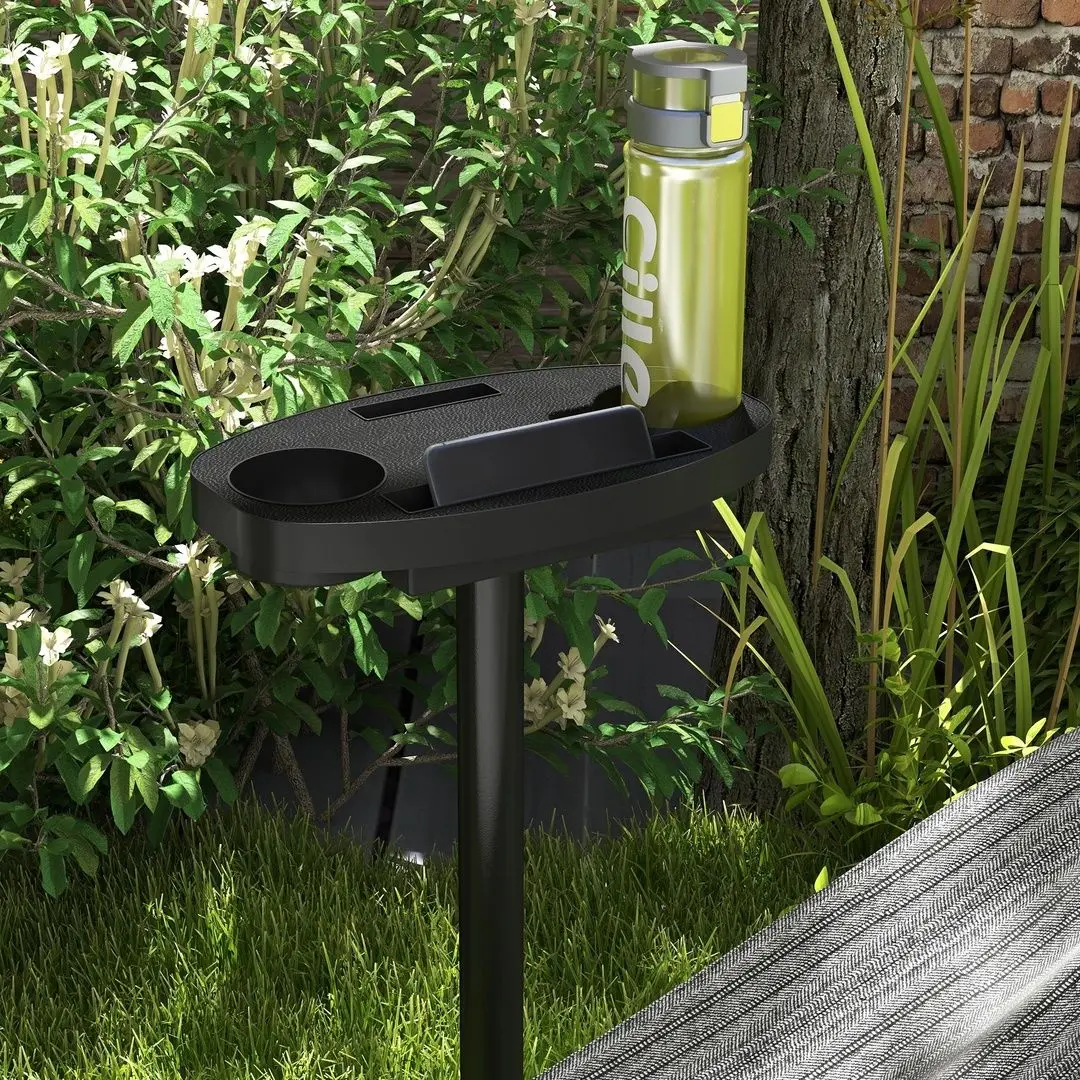 Suport cadru hamac Outsunny 84A-306V00BK (Black)