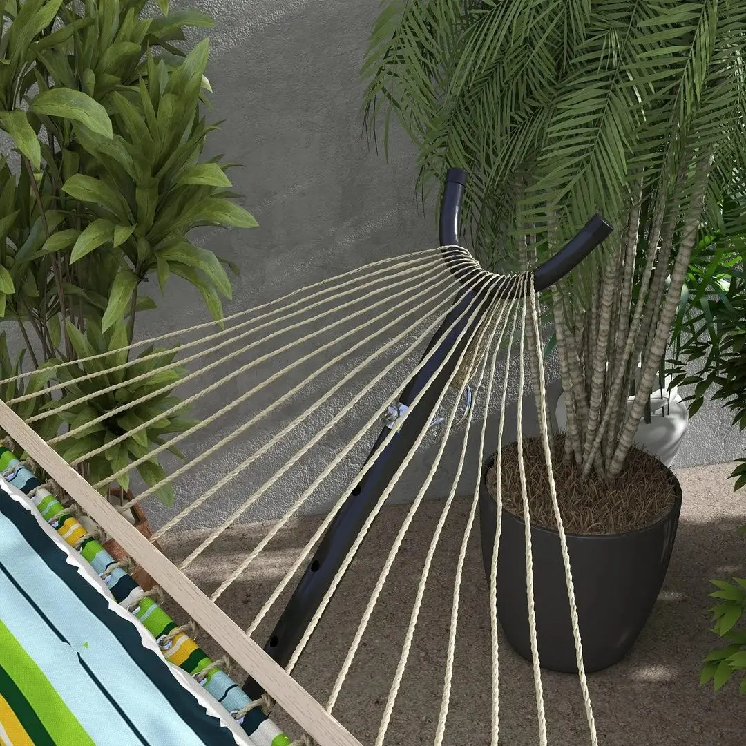 Suport cadru hamac Outsunny 84A-319V00BK (Black)