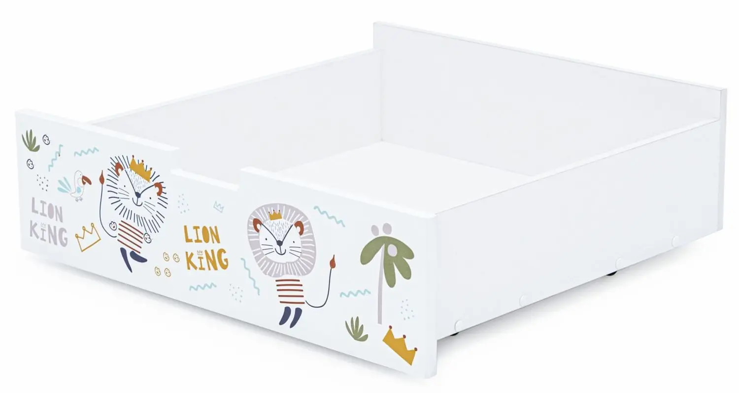 Sertar pentru pat Бельмарко Svogen Lvyata (White)