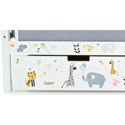 Sertar pentru pat Бельмарко Svogen Zveryata (White) Thumb