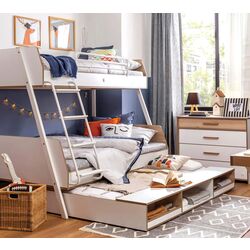 Выдвижная нижняя кровать Cilek Modera 20.50.1313.00 90x190 (White) Thumb