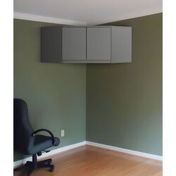 Антресоль Akord 100 2D3SZ (Graphite Grey)