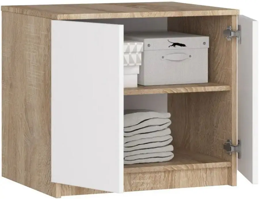 Антресоль Akord 60 (Sonoma Oak/White)