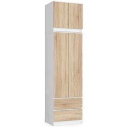 Антресоль Akord 60 (White/Sonoma Oak) Thumb