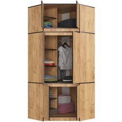 Mezanin Akord S100 2D3SH (Craft Oak Golden) Thumb