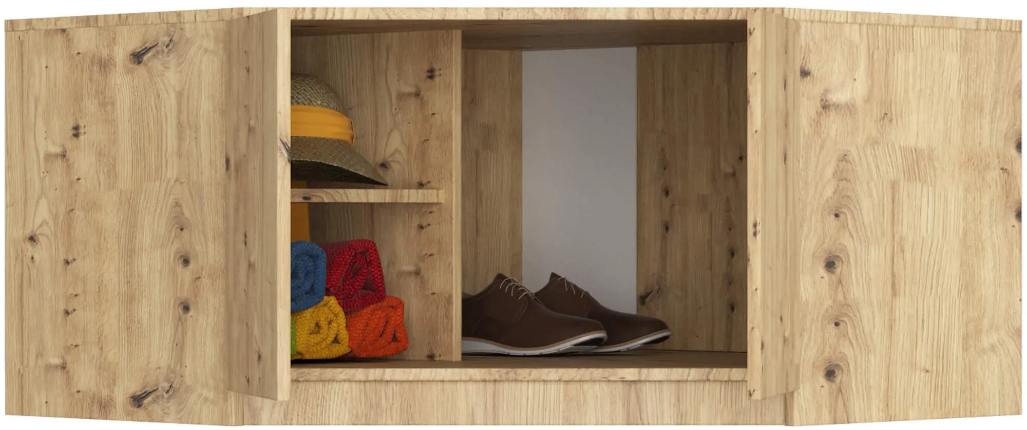 Mezanin Akord S100 (Artisan Oak)