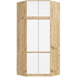 Mezanin Akord S100 (Artisan Oak/White) Thumb