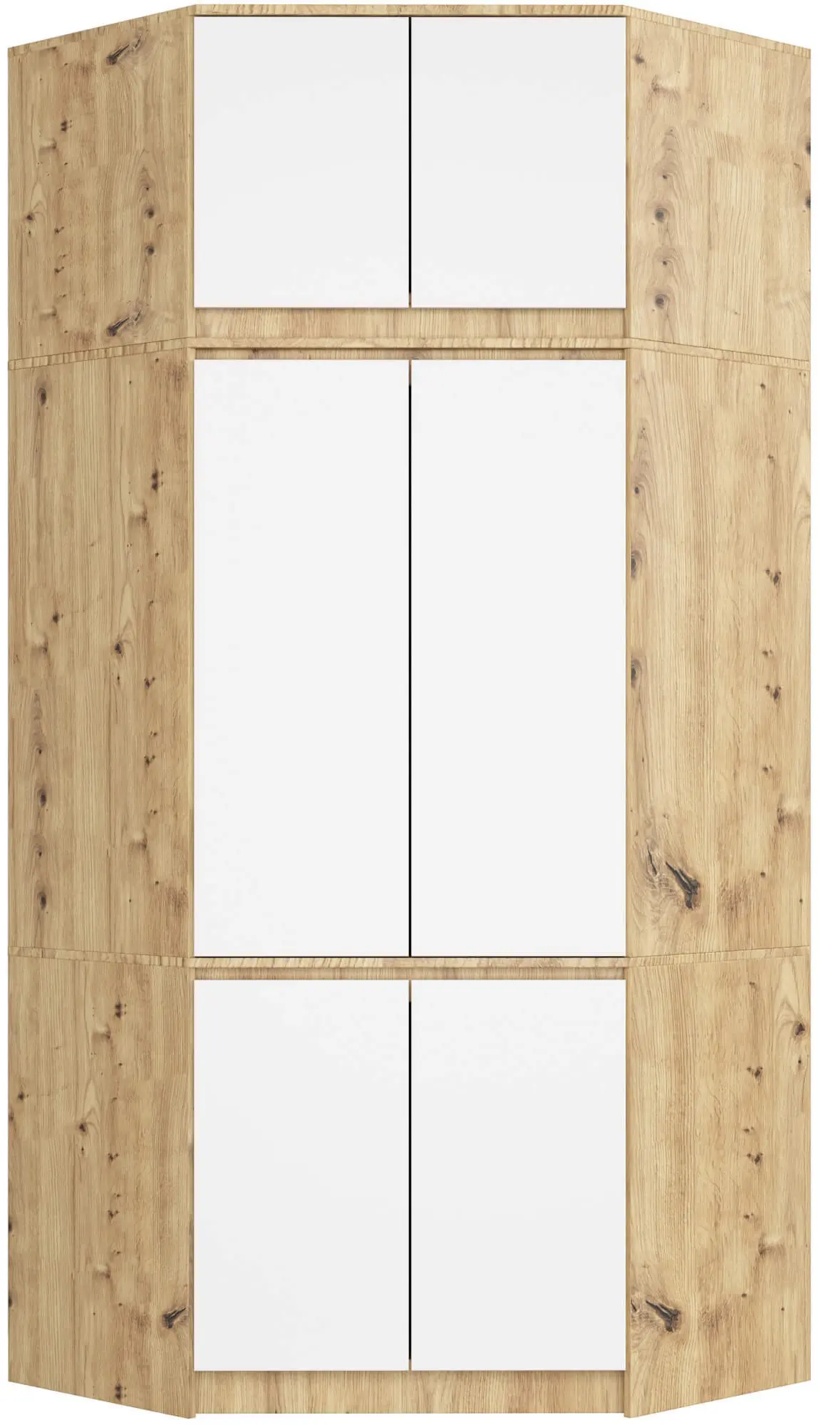 Mezanin Akord S100 (Artisan Oak/White)