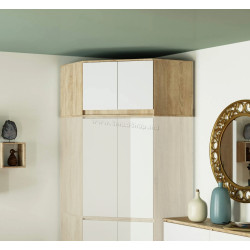 Mezanin Akord S100 (Sonoma Oak/White)