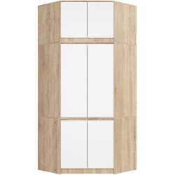 Антресоль Akord S100 (Sonoma Oak/White) Thumb