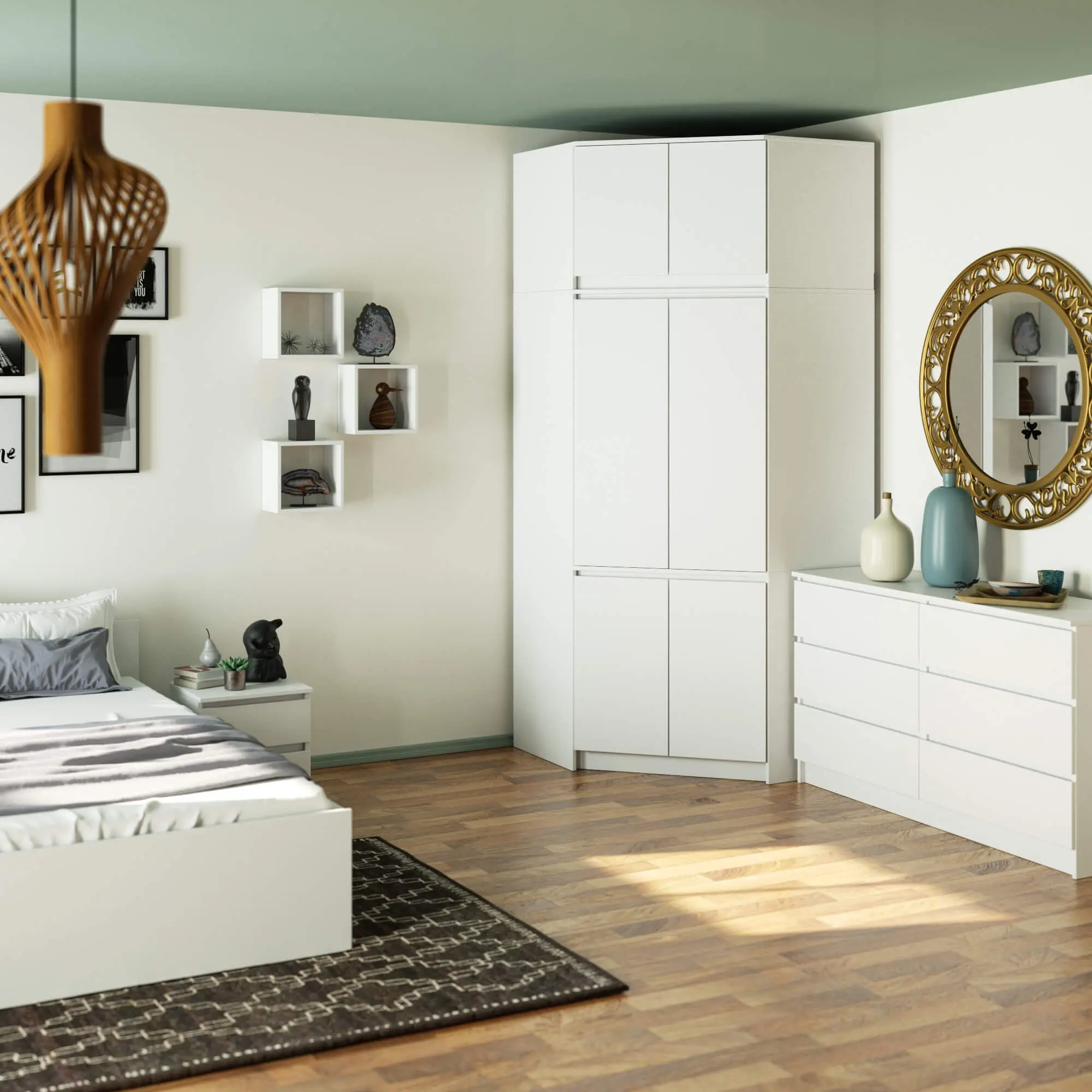 Mezanin Akord S100 (White)