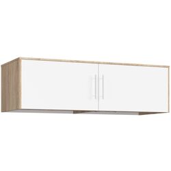 Mezanin Akord S150 2D (Sonoma Oak/White) Thumb