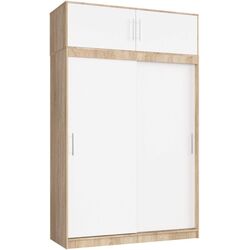 Mezanin Akord S150 2D (Sonoma Oak/White) Thumb