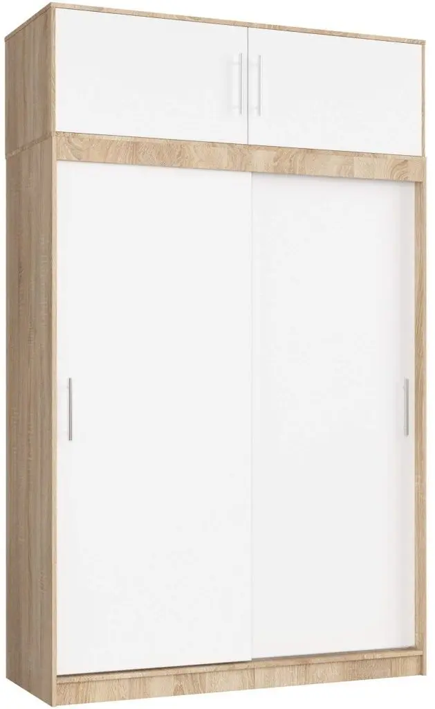 Mezanin Akord S150 2D (Sonoma Oak/White)