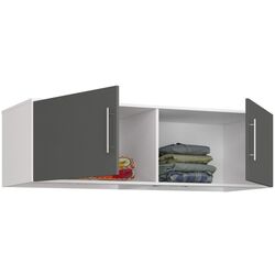 Антресоль Akord S150 2D (White/Graphite Grey) Thumb