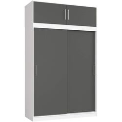 Антресоль Akord S150 2D (White/Graphite Grey) Thumb