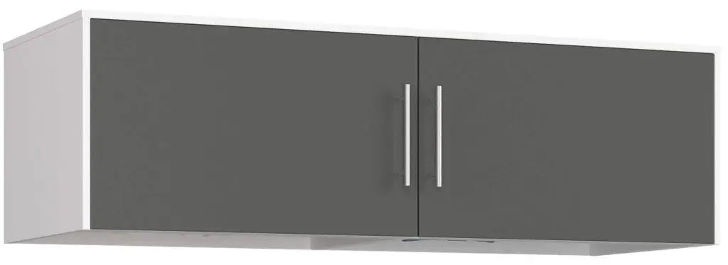 Антресоль Akord S150 2D (White/Graphite Grey)