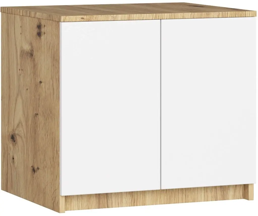 Mezanin Akord S60 2D (Artisan Oak/White)