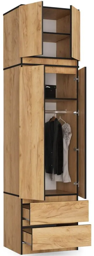 Антресоль Akord S60 2D (Craft Oak Golden)