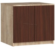 Антресоль Akord S60 2D (Sonoma Oak/Wenge)