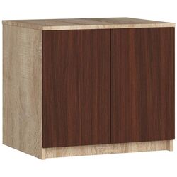 Антресоль Akord S60 2D (Sonoma Oak/Wenge)
