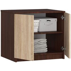 Mezanin Akord S60 2D (Wenge/Sonoma Oak) Thumb