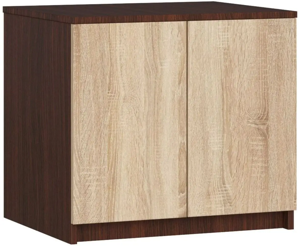 Mezanin Akord S60 2D (Wenge/Sonoma Oak)