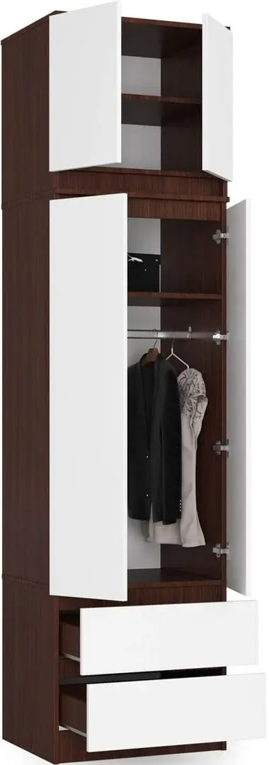 Антресоль Akord S60 2D (Wenge/White)