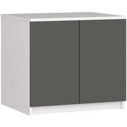 Антресоль Akord S60 2D (White/Graphite Gray)