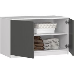 Mezanin Akord S90 2D (White/Graphite Gray) Thumb