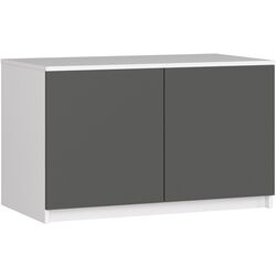 Антресоль Akord S90 2D (White/Graphite Gray)