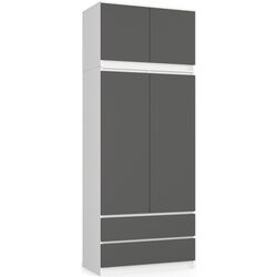 Mezanin Akord S90 2D (White/Graphite Gray) Thumb