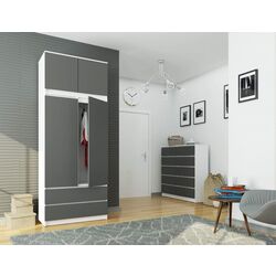 Mezanin Akord S90 2D (White/Graphite Gray) Thumb