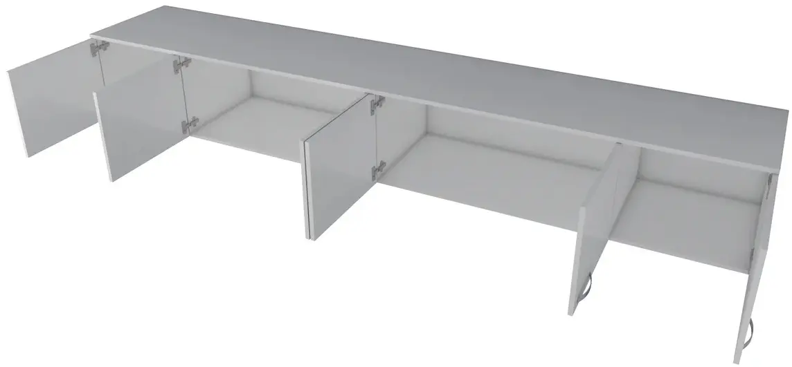 Mezanin Mirage Meble BA132 6D (White)