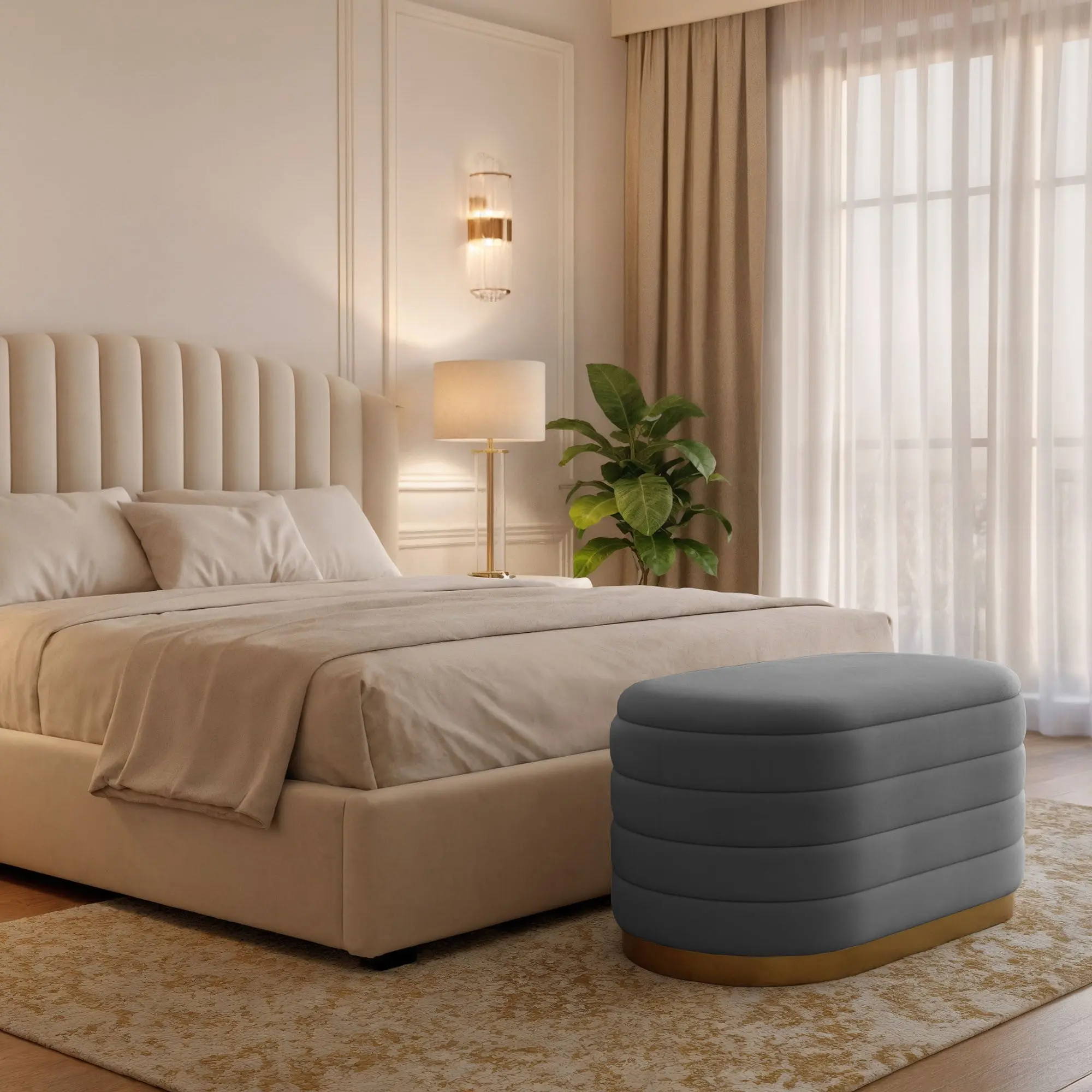 Bancheta Akord Bella 80cm (Graphite)