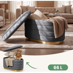 Bancheta Akord Bella 80cm (Graphite) Thumb