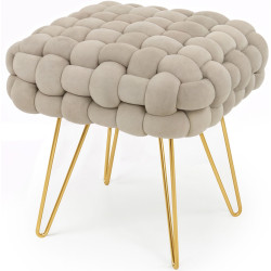 Bancheta Akord Dotty 38cm (Beige) Thumb