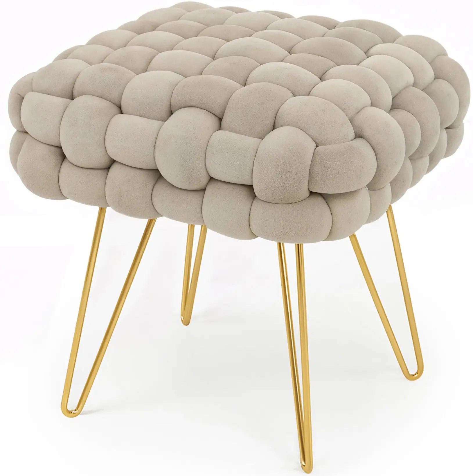 Bancheta Akord Dotty 38cm (Beige)