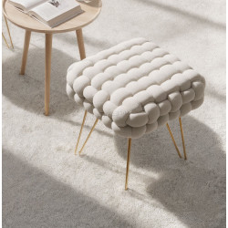 Bancheta Akord Dotty 38cm (Cream)