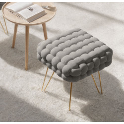 Bancheta Akord Dotty 38cm (Light Grey)