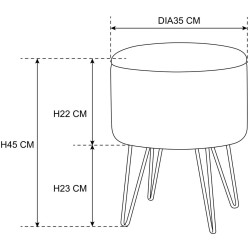 Bancheta Akord Lili (Cashmere) Thumb