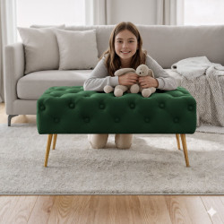 Bancheta Akord Madrid 80cm (Bottle Green) Thumb