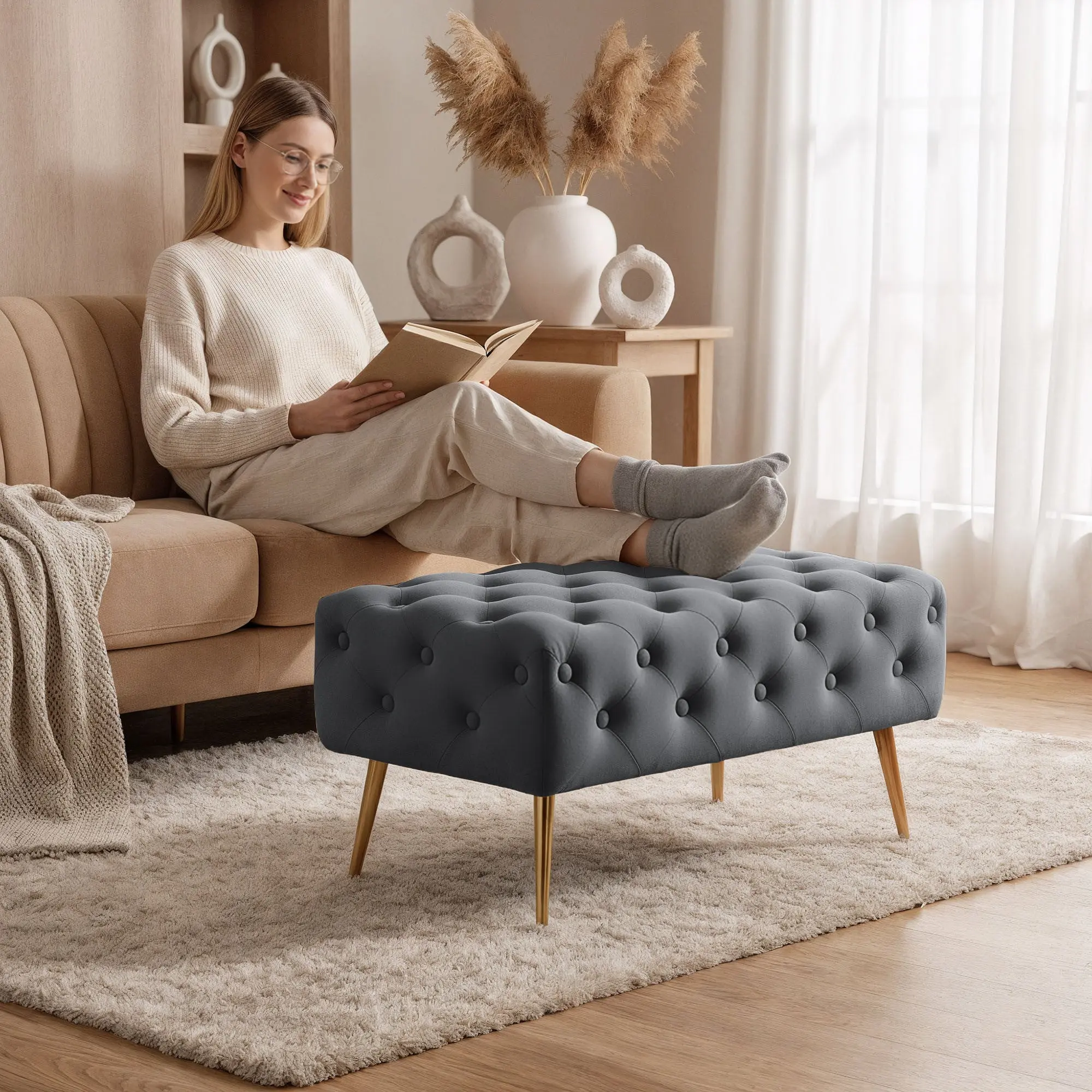 Bancheta Akord Madrid 80cm (Graphite)