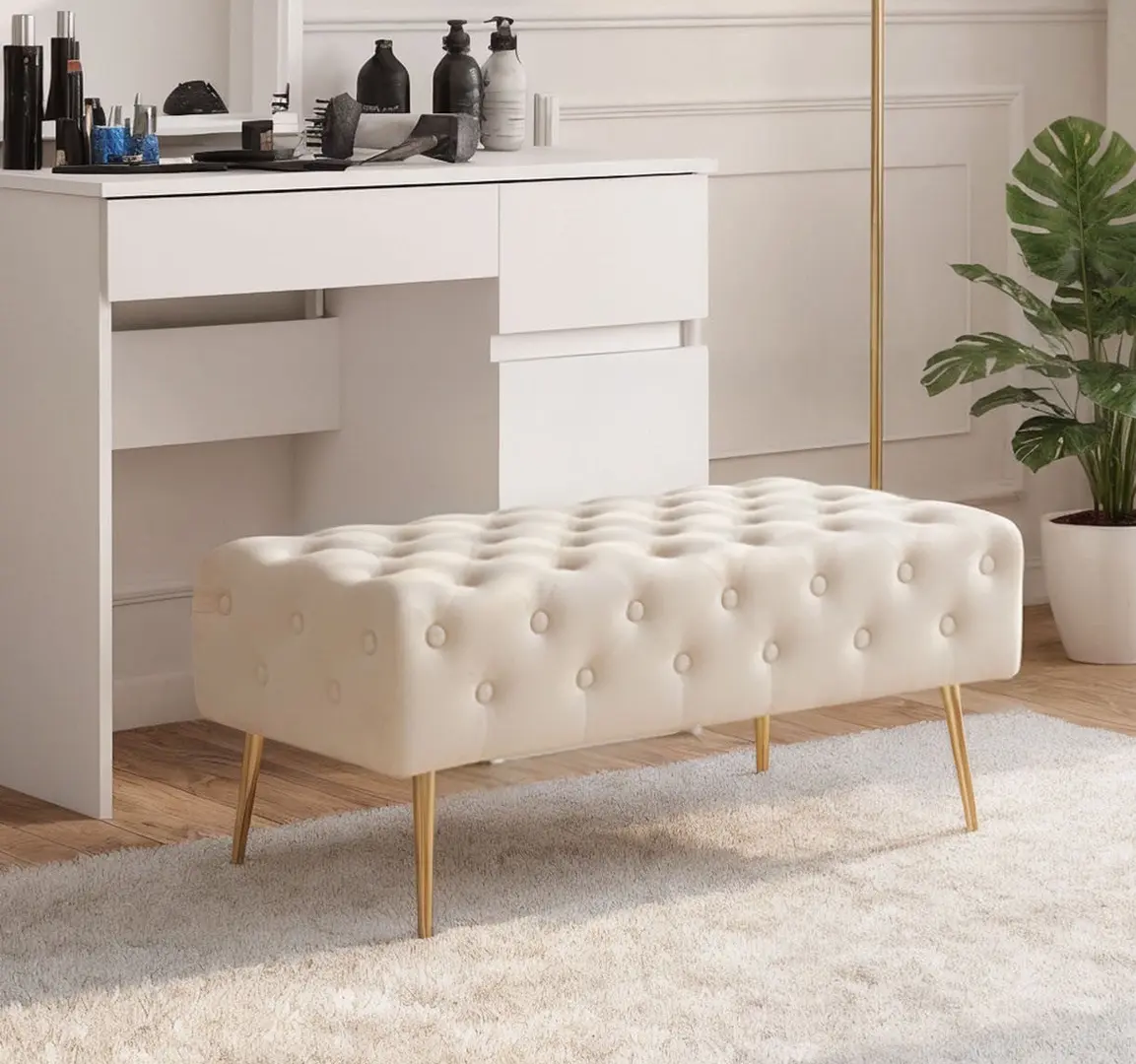 Bancheta Akord Monaco 100cm (Beige)