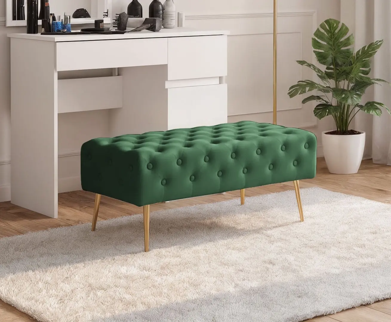 Bancheta Akord Monaco 100cm (Bottle Green)