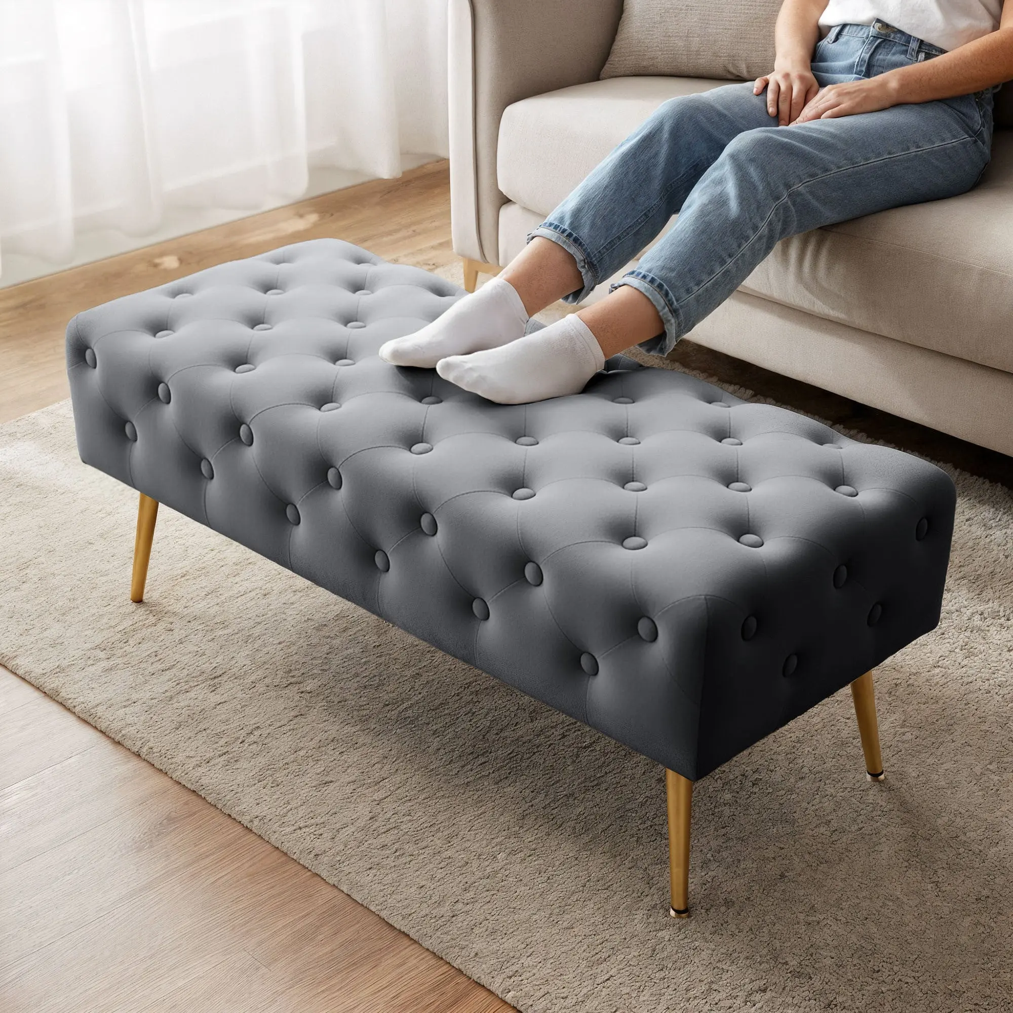 Bancheta Akord Monaco 100cm (Graphite)